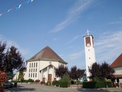 Photo paysage et monuments, Holtzwihr - église Saint Martin