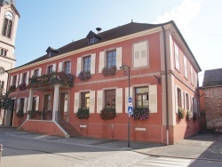 Photo paysage et monuments, Houssen - la Mairie