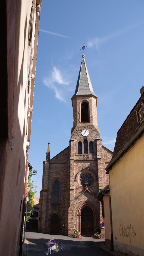 Photo Husseren-les-Châteaux - église Saint Pancrace