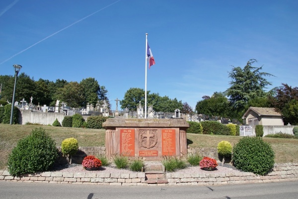 Photo Jungholtz - le monument aux morts