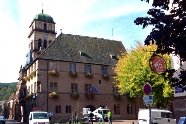 Kaysersberg-Octobre 2014.Hôtel de ville.