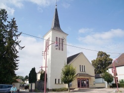 Photo paysage et monuments, Kunheim - église Luthérienne