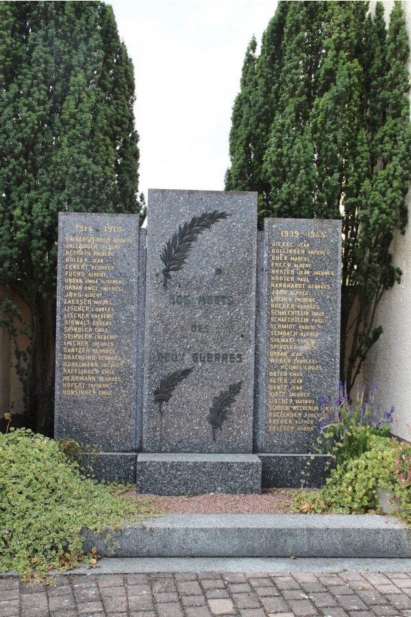 Photo Kunheim - le monument aux morts