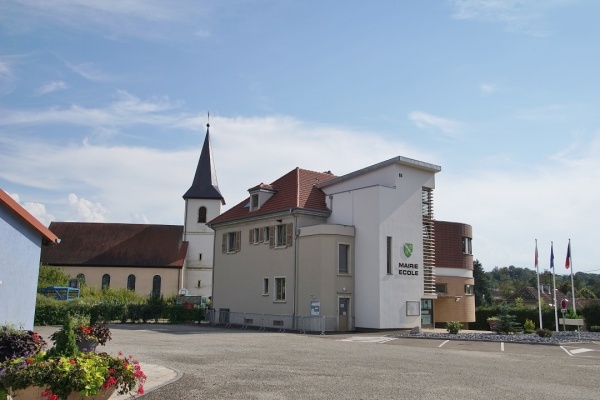 Photo Mooslargue - église Saint Blaise