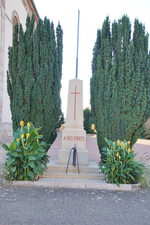 Photo Niederhergheim - le monument aux morts