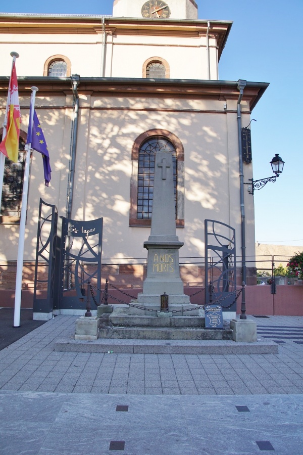 Photo Oberhergheim - le monument aux morts