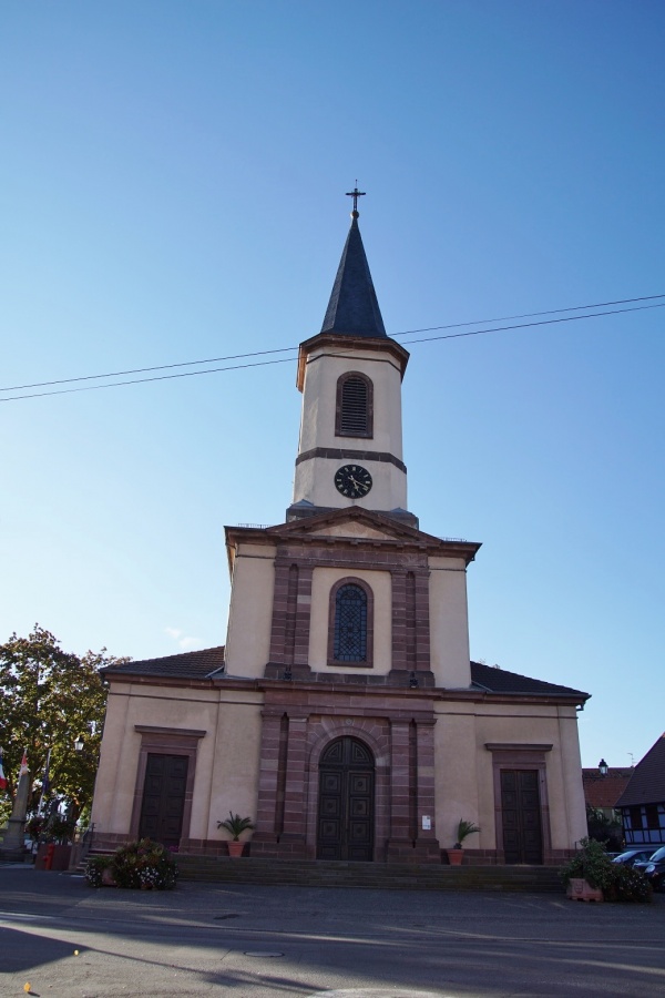 Photo Oberhergheim - église saint Léger
