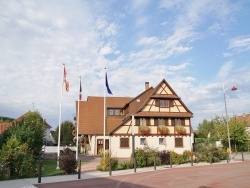 Photo paysage et monuments, Petit-Landau - le village