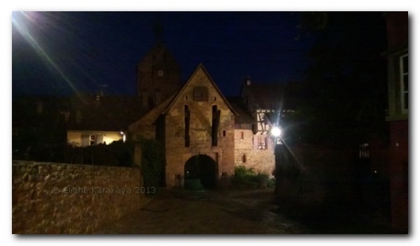 Photo Riquewihr - Errances nocturnes - PORTE HAUTE