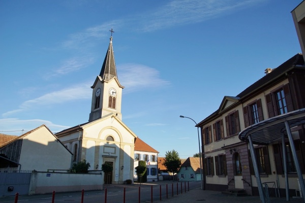 Photo Weckolsheim - église Saint Sébastien