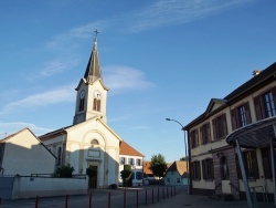 Photo paysage et monuments, Weckolsheim - église Saint Sébastien