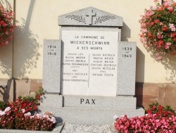 Photo paysage et monuments, Wickerschwihr - le monument aux morts