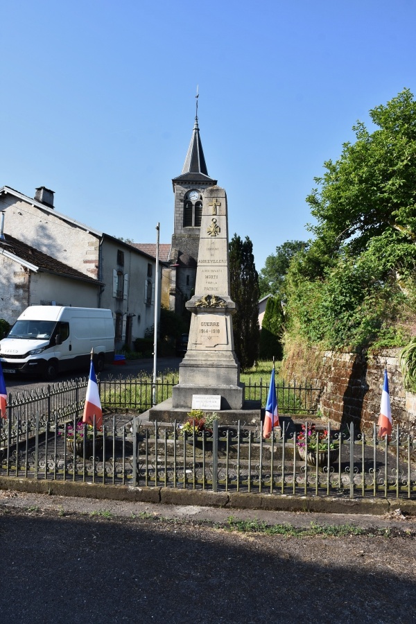 Photo Ambiévillers - le monument aux morts