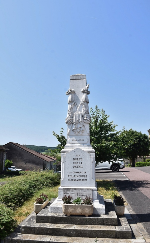 Photo Polaincourt-et-Clairefontaine - le monument aux morts