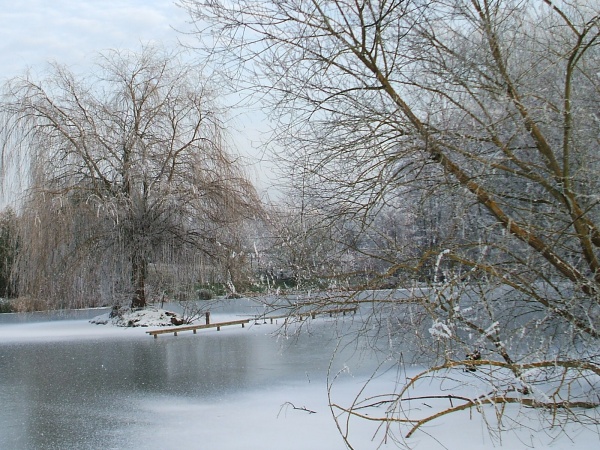 Photo La Chapelle-Saint-Sauveur - Hiver 2007.