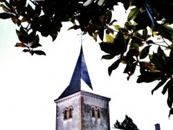 Photo paysage et monuments, La Chaux - Clocher de La Chaux-71.