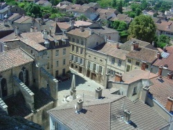 Photo paysage et monuments, Cluny - Cluny vue de la tour du farinier