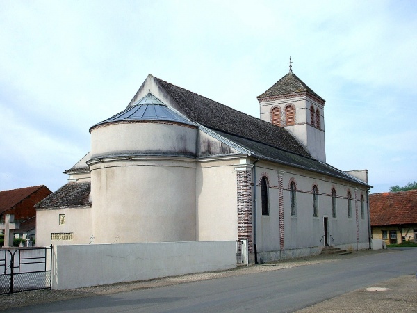 Photo Lays-sur-le-Doubs - Lays sur le Doubs-71-son église.