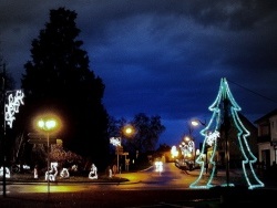 Photo paysage et monuments, Pierre-de-Bresse - Noël à Pierre de Bresse.