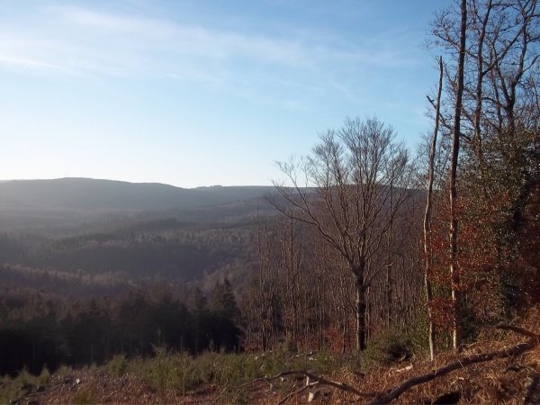 Photo Roussillon-en-Morvan - vue des roches de Laine