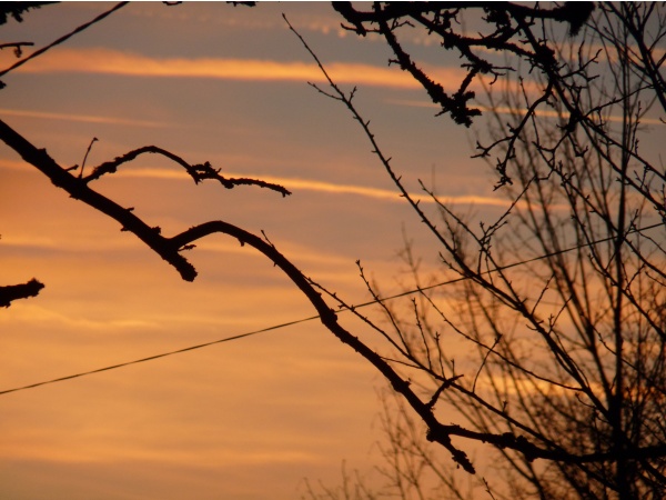 Photo Roussillon-en-Morvan - coucher de soleil!!!!!