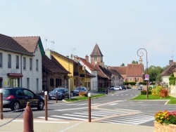 Photo paysage et monuments, Sainte-Croix - Sainte-Croix-en-Bresse. 71. Le bourg.