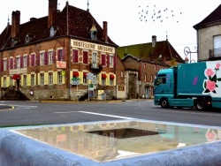 Photo paysage et monuments, Saint-Germain-du-Bois - Saint Germain du bois.71.Centre ville.