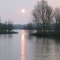 Photo La Chartre-sur-le-Loir - Levé de soleil sur le lac de la Maladrerie