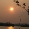 Photo La Chartre-sur-le-Loir - Levé de soleil sur le lac de la Maladrerie