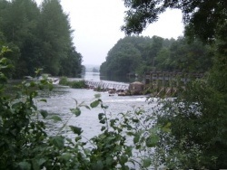 Photo paysage et monuments, La Chartre-sur-le-Loir - Barrage sur le Loir