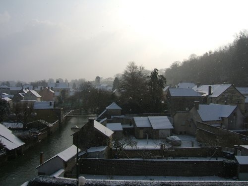 Photo La Chartre-sur-le-Loir - Froid glacial sur la Chartre sur le Loir