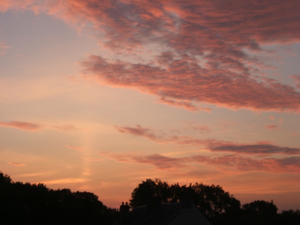 Photo La Chartre-sur-le-Loir - Levé de soleil