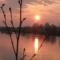 Photo La Chartre-sur-le-Loir - Levé de soleil sur le lac de la Maladrerie