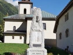 Photo paysage et monuments, Chamonix-Mont-Blanc - Argentiere (commune chamoix mont blanc) monument Aux Morts