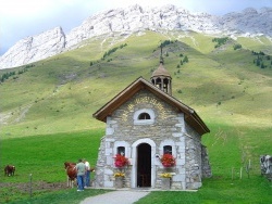 Photo paysage et monuments, La Clusaz - Col des Aravis - Chapelle  (74)