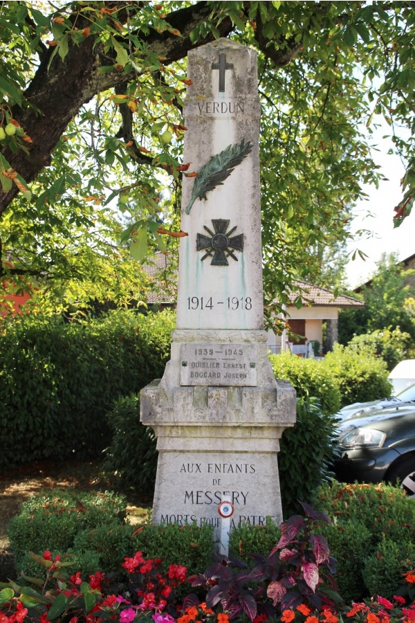 Photo Messery - le monument aux morts