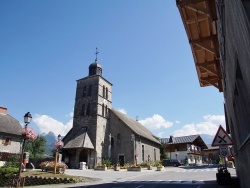 Photo paysage et monuments, Morillon - église Saint Christophe