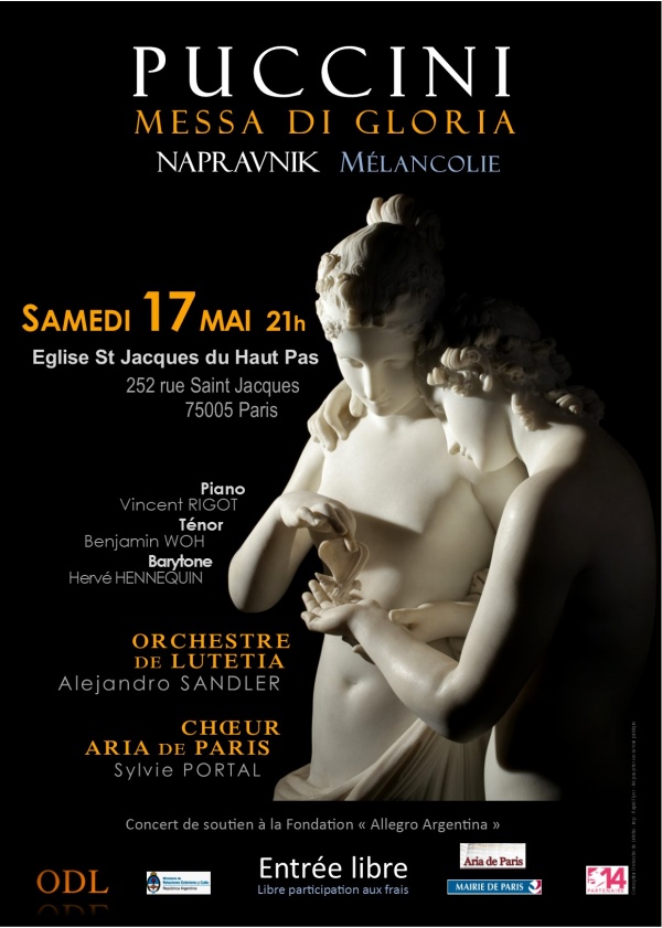 Concert Puccini, Orchestre de Lutetia et Aria de Paris