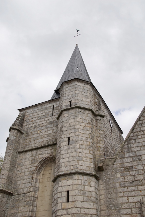 Photo Anneville-sur-Scie - clocher église St valéry