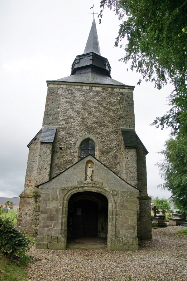 Photo Aubermesnil-Beaumais - église St paul