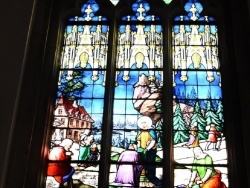 Photo paysage et monuments, Fécamp - Vitraux église St Etienne