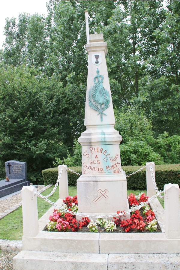 Photo Saint-Pierre-le-Viger - le monument aux morts