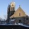 Église de ville saint Jacques sous la neige en 2009