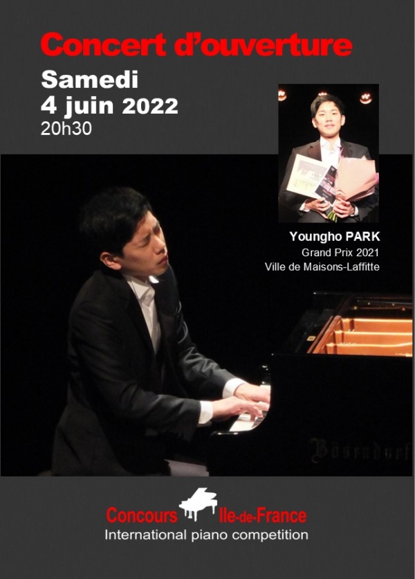 PIANO : Concert du Lauréat Youngho Park
