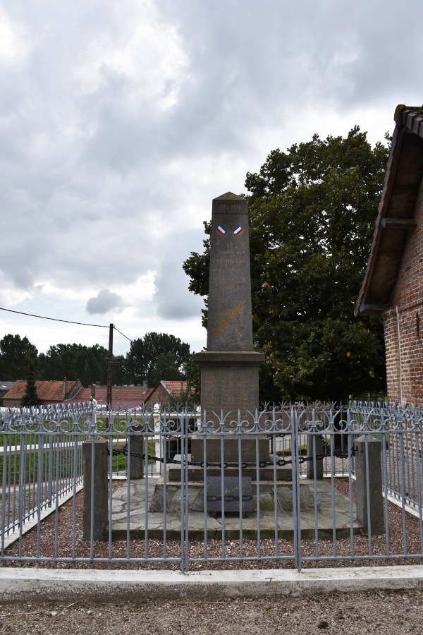 Photo Fontaine-sur-Maye - le monument aux morts