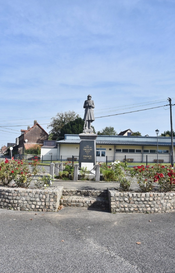 Photo Fricourt - le monument aux morts