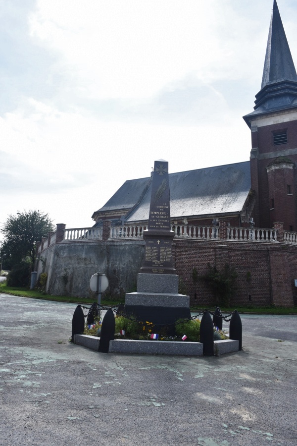 Photo Templeux-le-Guérard - le monument aux morts
