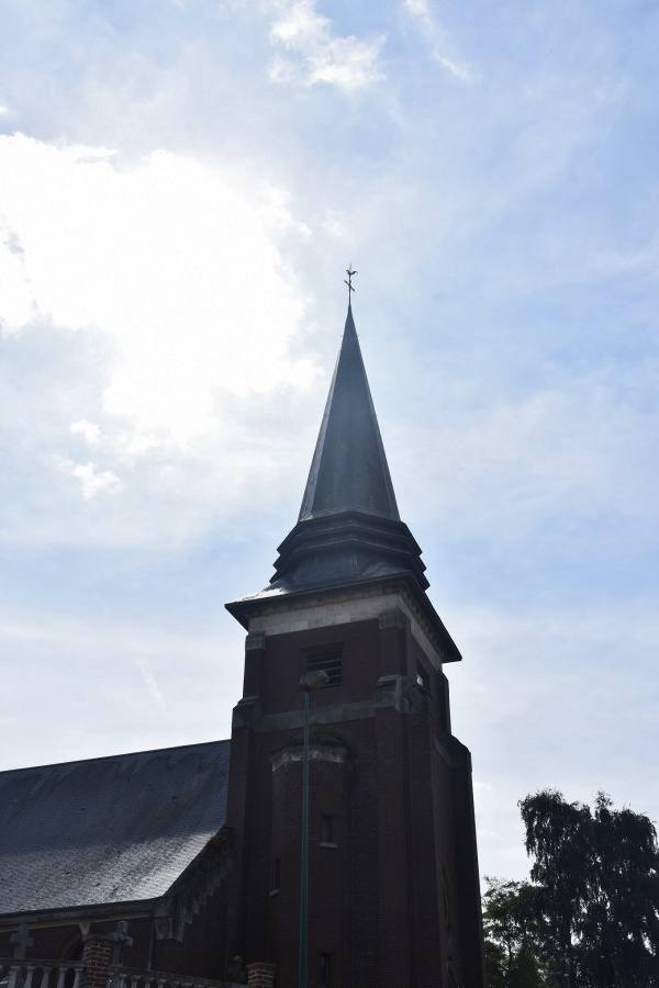 Photo Templeux-le-Guérard - le clochers de église saint Médard