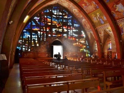 Photo paysage et monuments, Alban - église Notre-Dame ( Fresques de Nicolas Greschny )