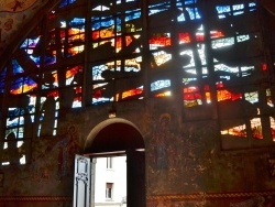 Photo paysage et monuments, Alban - église Notre-Dame ( Fresques de Nicolas Greschny )